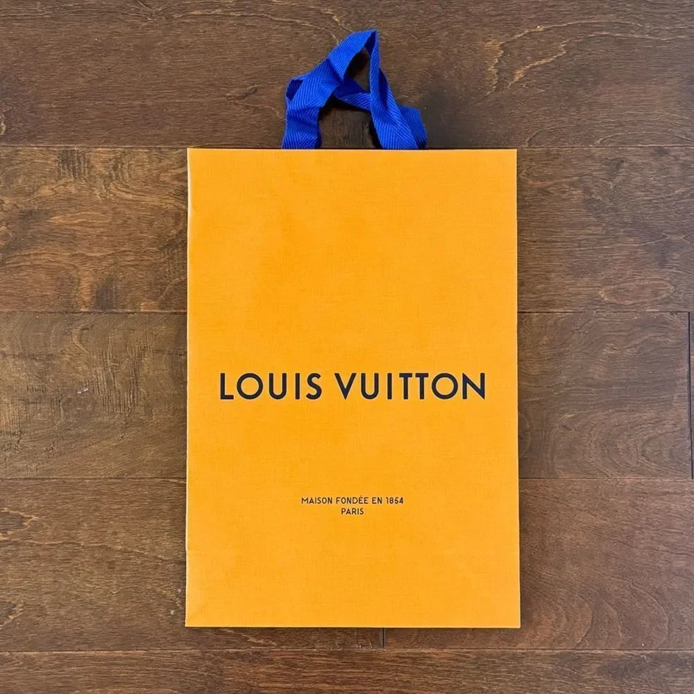 Authentic Louis Vuitton Small Shopping Gift Bag‎ LV